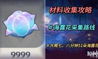 原神海露花采集路线