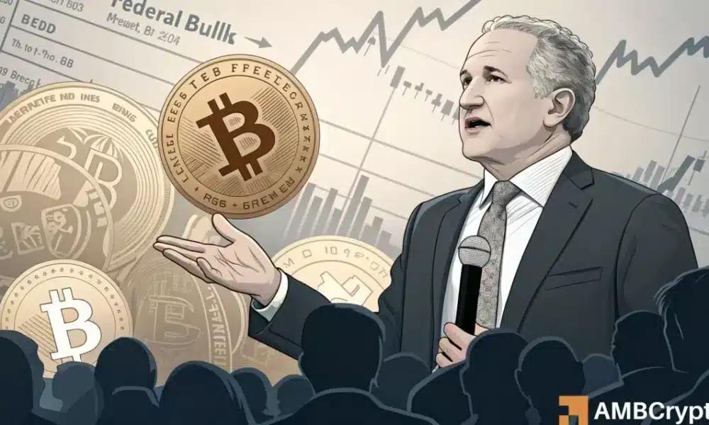 彼得·希夫 (Peter Schiff) 表示，“比特币正在达到顶峰”——这次他是对的吗？