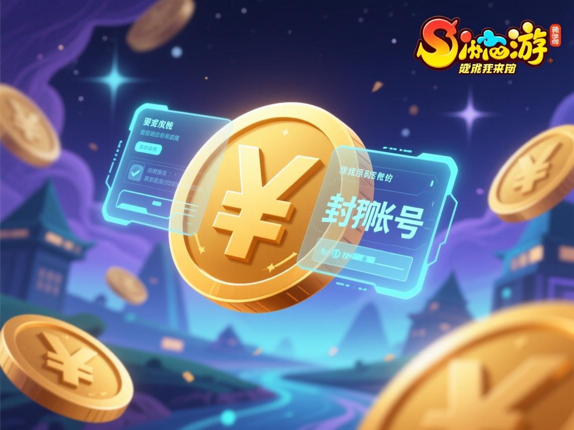 梦幻西游游戏币被骗，找回后封我帐号，那我找回的那钱还能回来吗