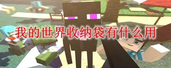 我的世界收纳袋有什么用2025
