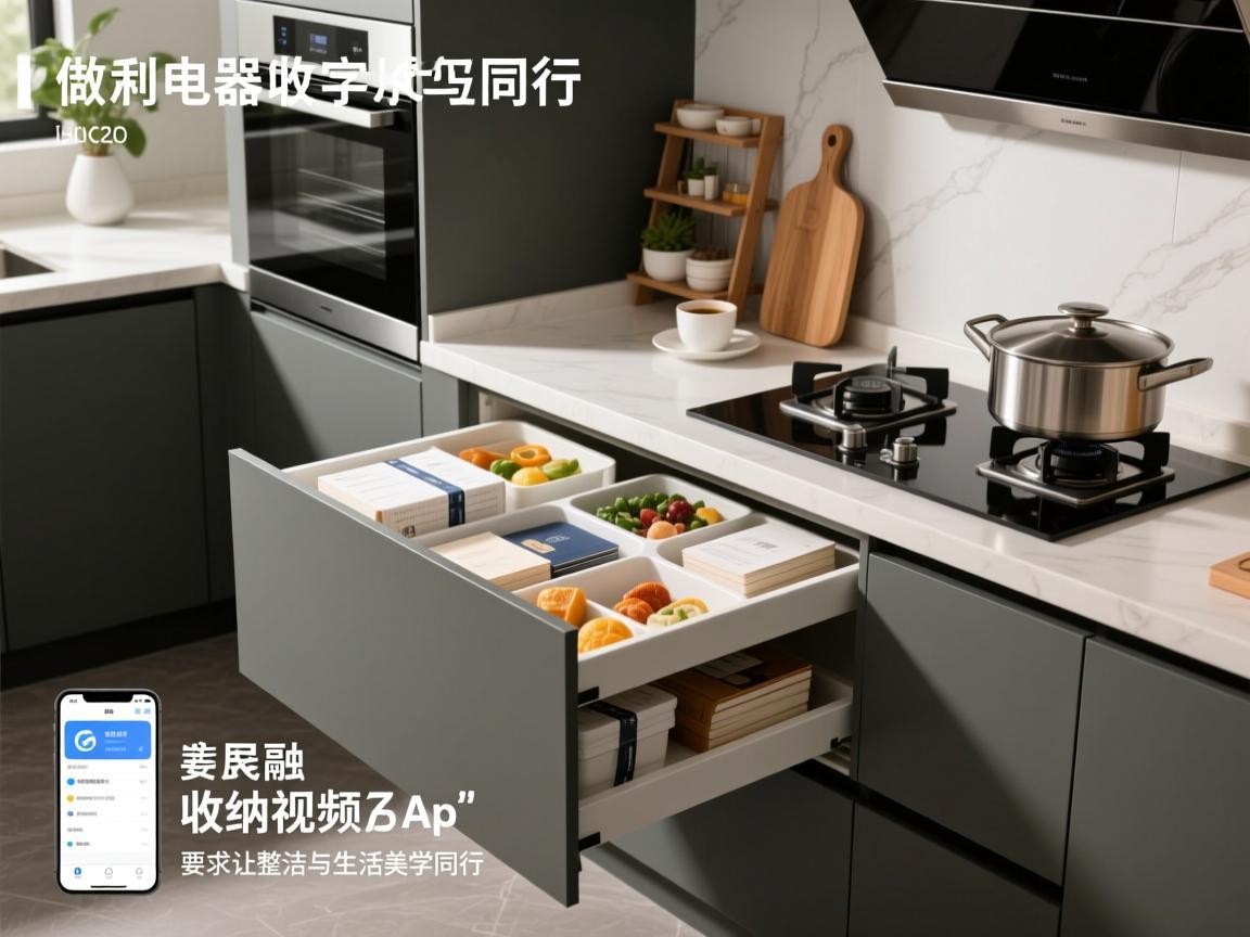 欧意电器收纳视频App，让厨房整洁与生活美学同行