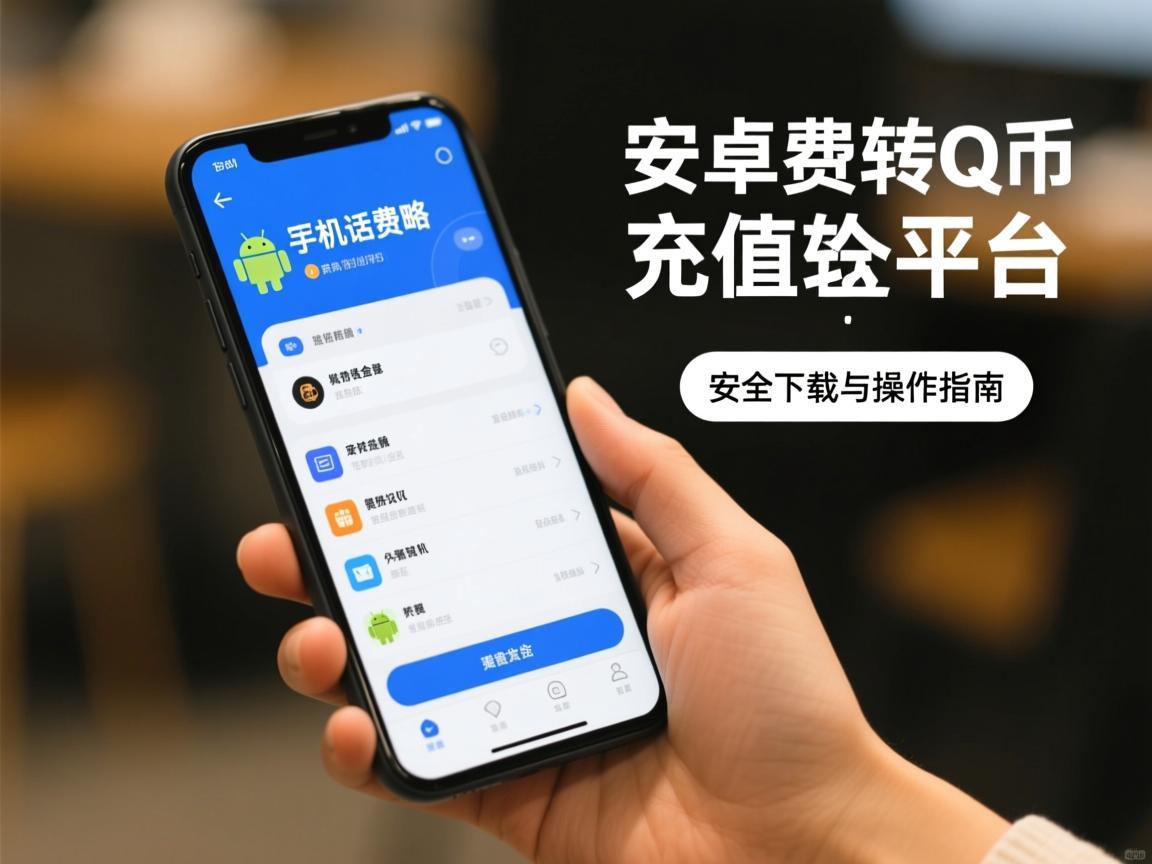 安卓手机话费转Q币充值平台软件全攻略，安全下载与操作指南