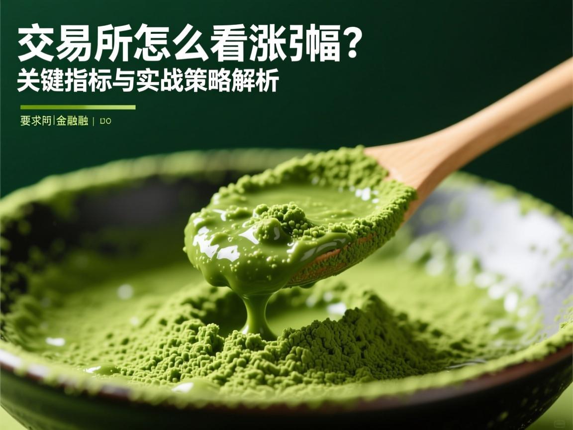 抹茶交易所怎么看涨跌幅？关键指标与实战策略解析