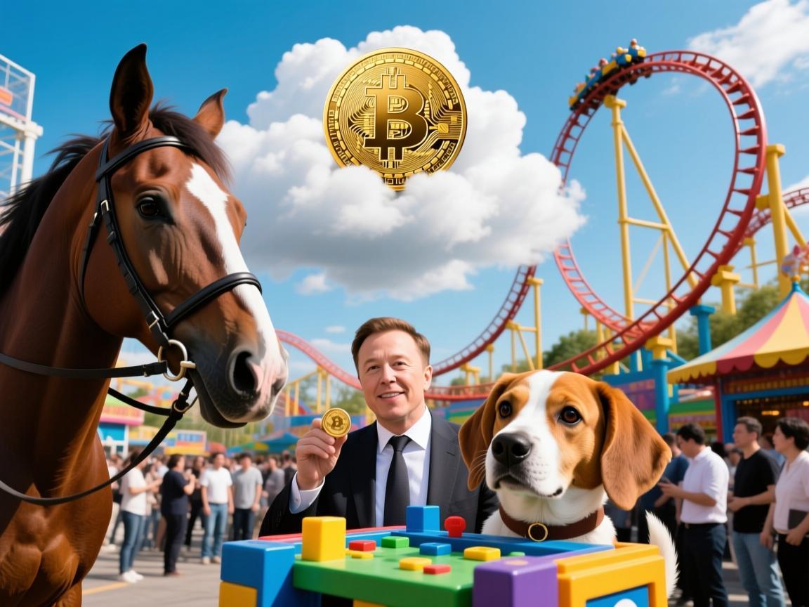 马斯克清仓疑云，狗狗币的过山车游戏与散户的信仰考验