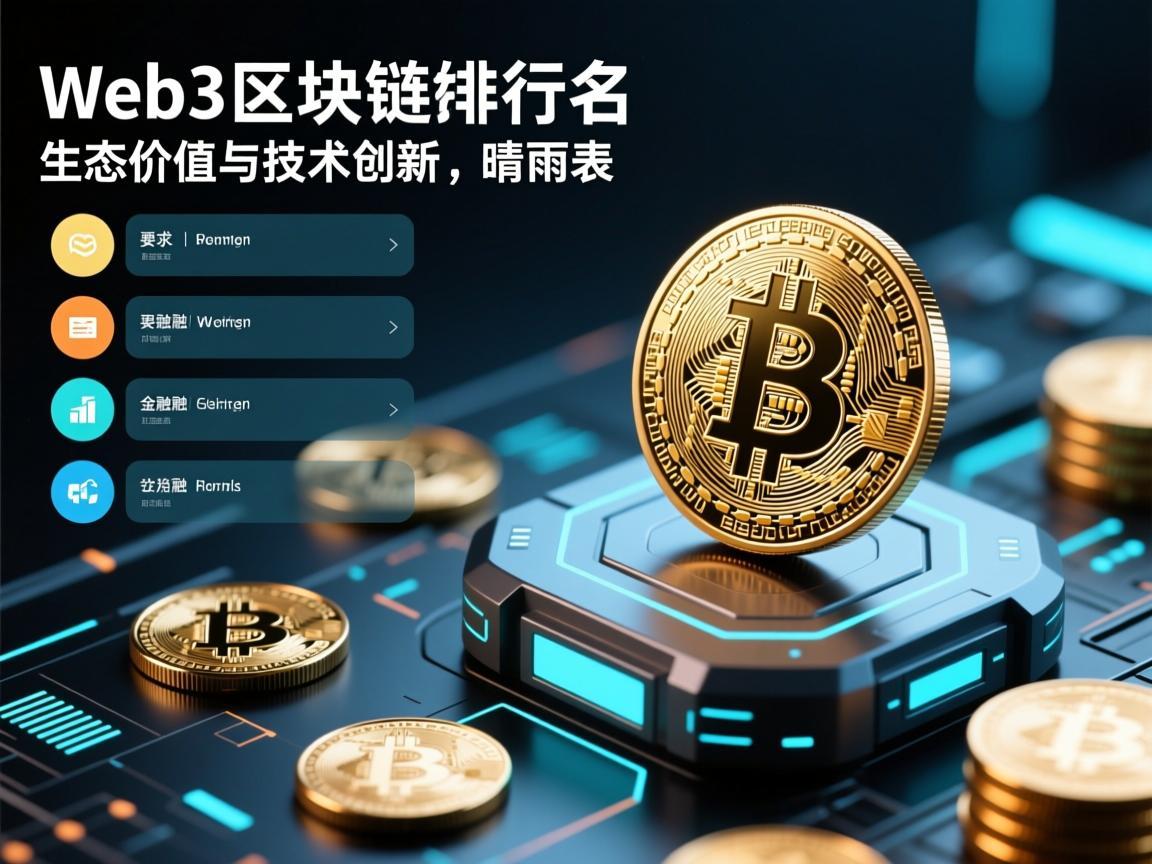 Web3区块链排名，生态价值与技术创新的晴雨表