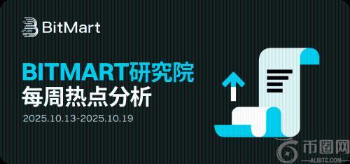BitMart市场行情周报（10.13-10.19）：加密货币总市值下降3.58%，比特币与以太坊波动剧烈