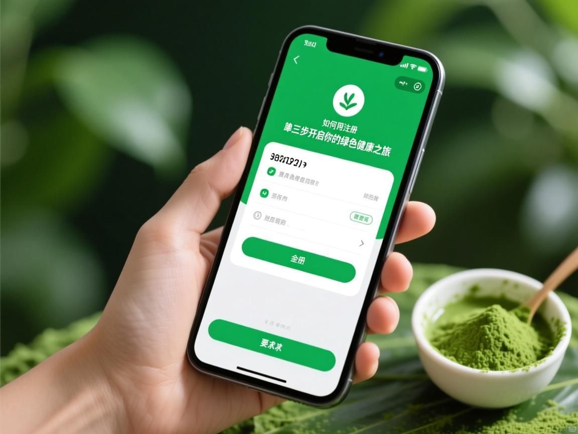 抹茶如何用手机注册，简单三步开启你的绿色健康之旅