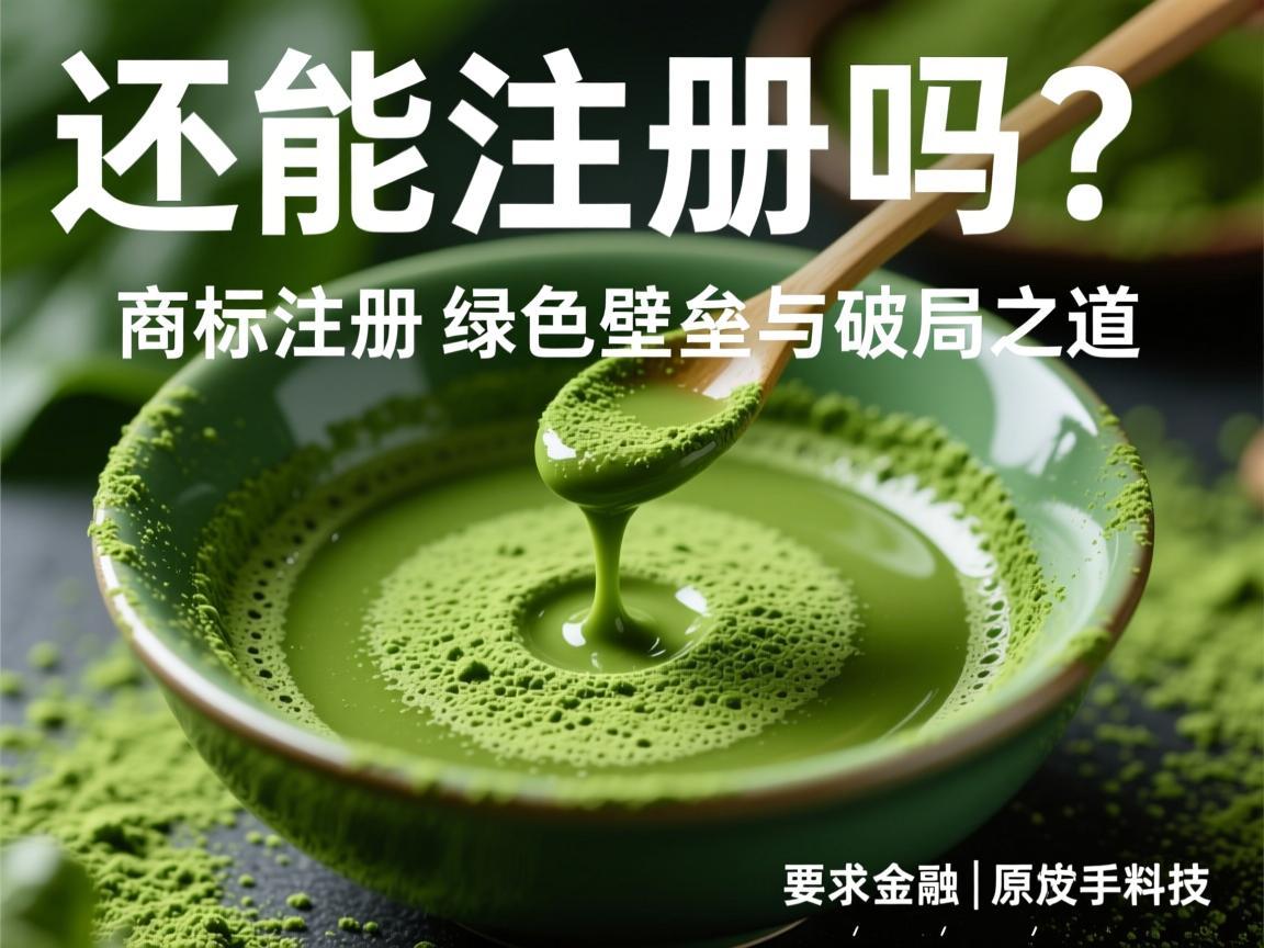 抹茶还能注册吗？商标注册的绿色壁垒与破局之道