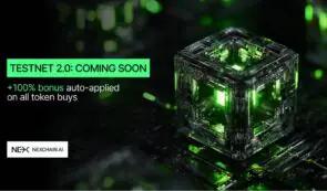 Nexchain AI 在 Testnet 2.0 中引入 AI 风险评分，预售代币价格逼近 11,975,000 美元目标