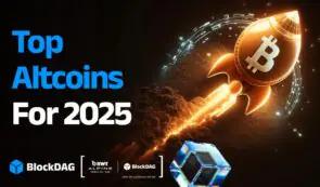 2025 年值得关注的顶级山寨币：BlockDAG 预售金额达 4.3 亿美元，在币安 AMA 活动前超越 Hyperliquid、Chainlink 和 Cardano
