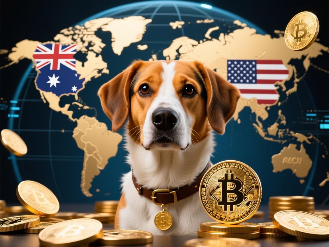 狗狗币在全球的流行版图，为何澳大利亚与美国成为重镇