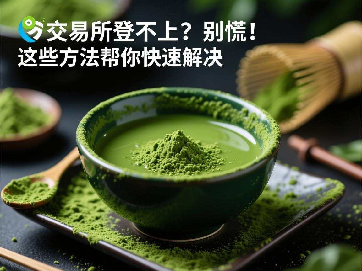 抹茶交易所登不上 别慌！这些方法帮你快速解决