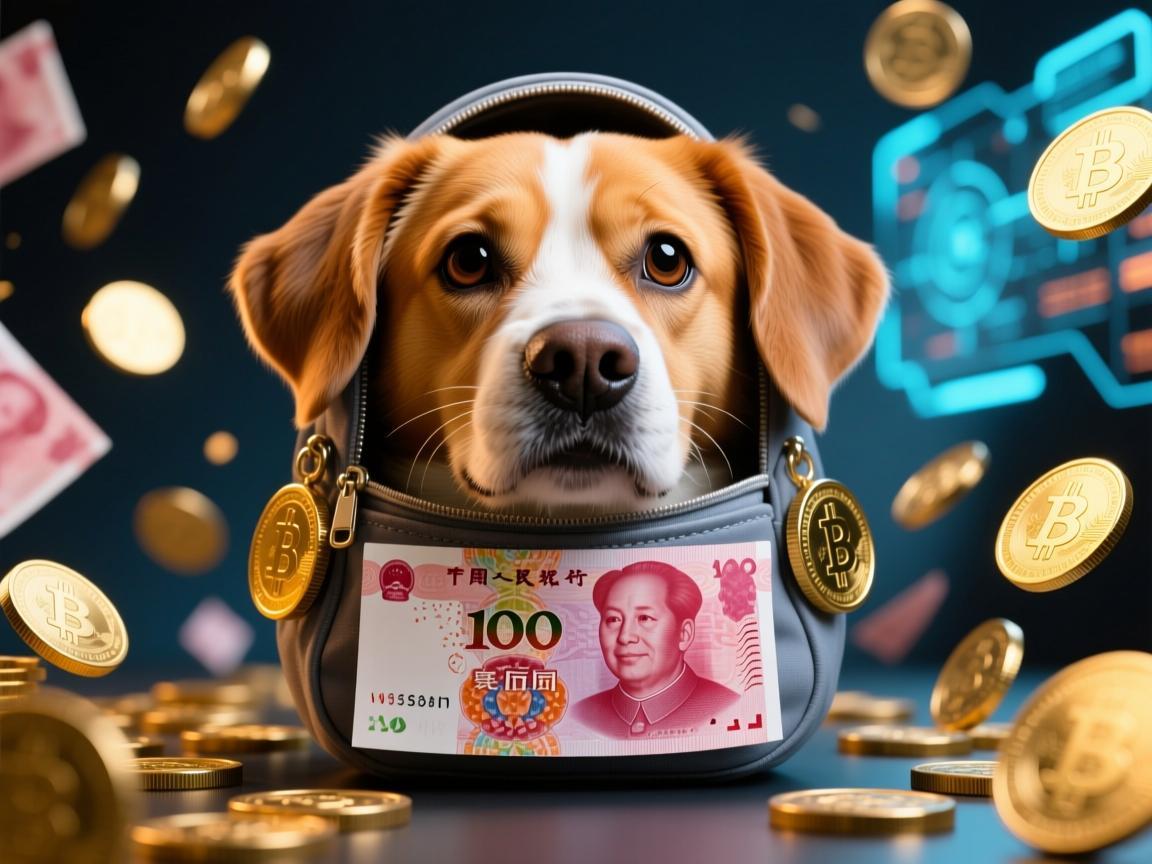 当狗狗表情包遇上人民币，一场网络狂欢的货币美学革命