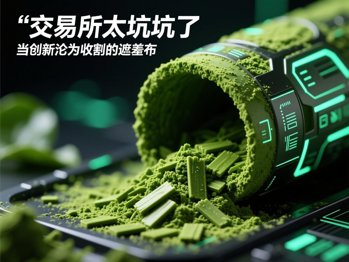 抹茶交易所太坑了，当创新沦为收割的遮羞布