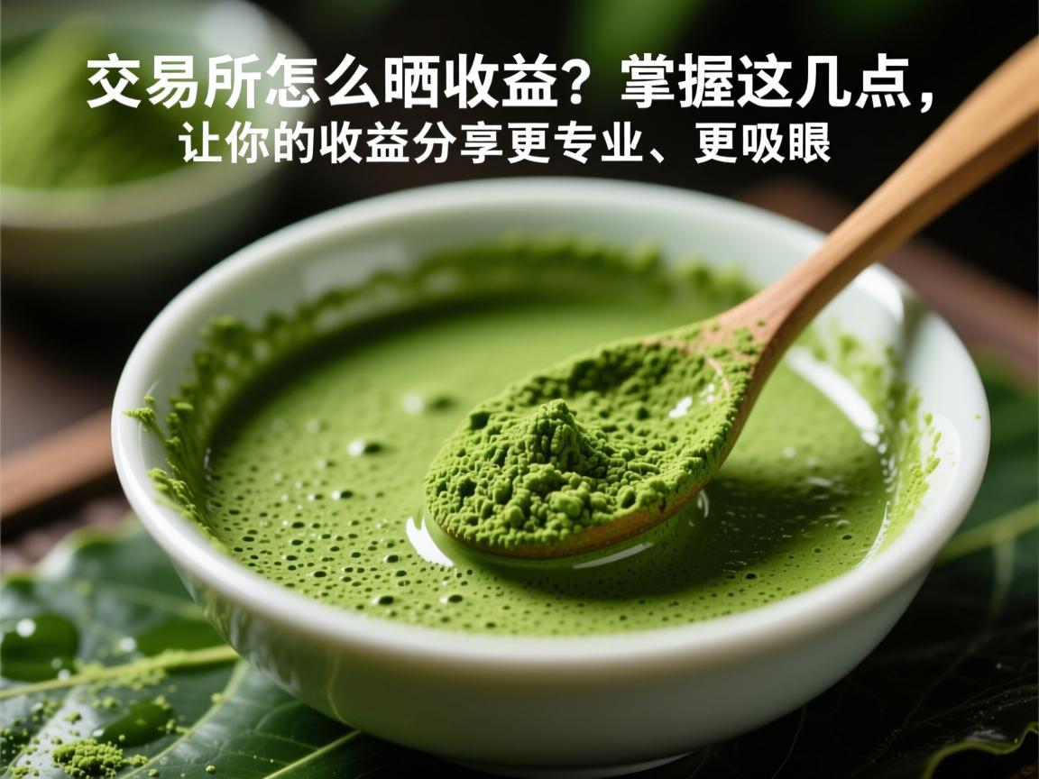 抹茶交易所怎么晒收益 掌握这几点，让你的收益分享更专业、更吸睛