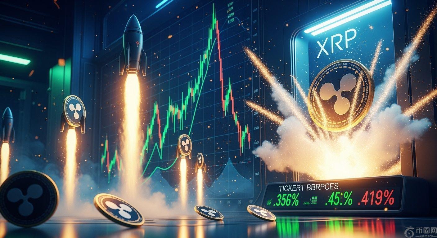 XRP 进入超速状态，将 BNB 挤下第四位