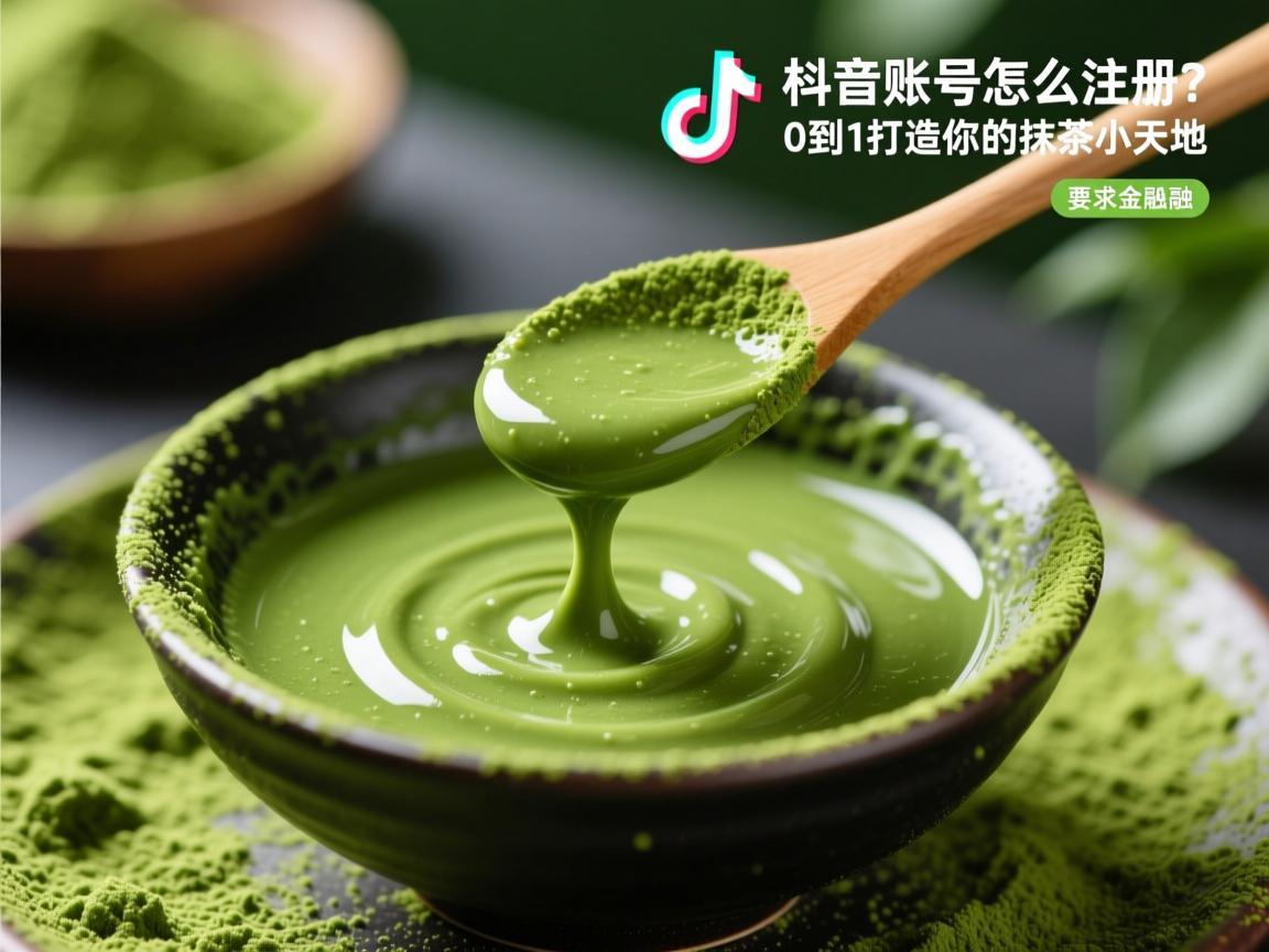 抹茶抖音账号怎么注册 从0到1打造你的抹茶小天地
