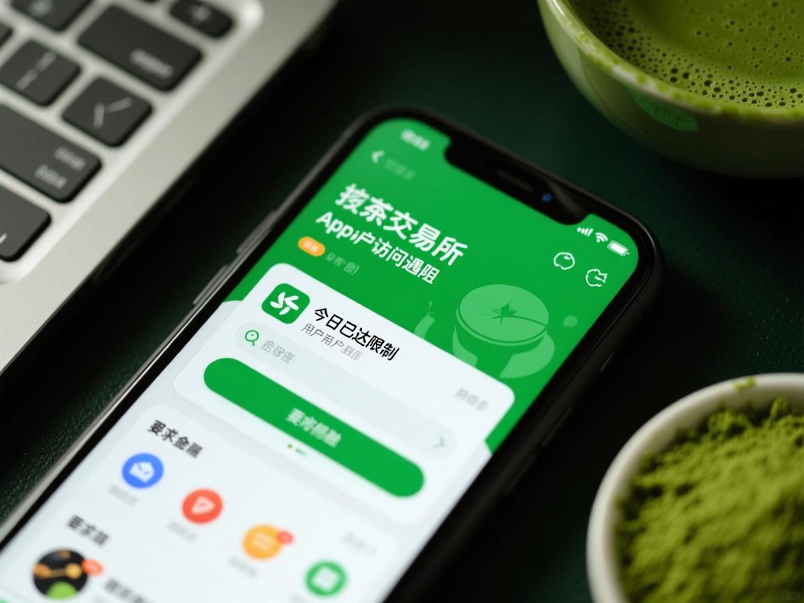 抹茶交易所App今日已达限制，用户访问遇阻