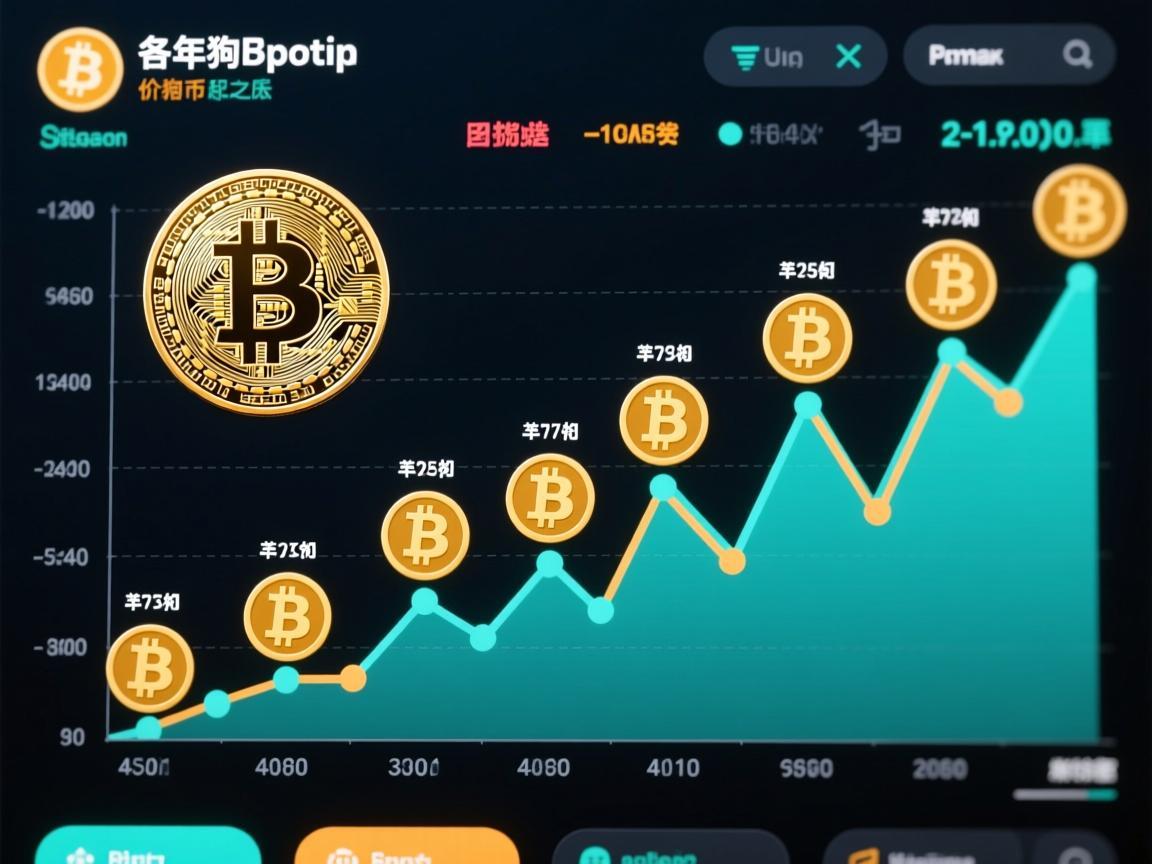 各年狗狗币价格走势图表，从迷因到现象的起伏之路