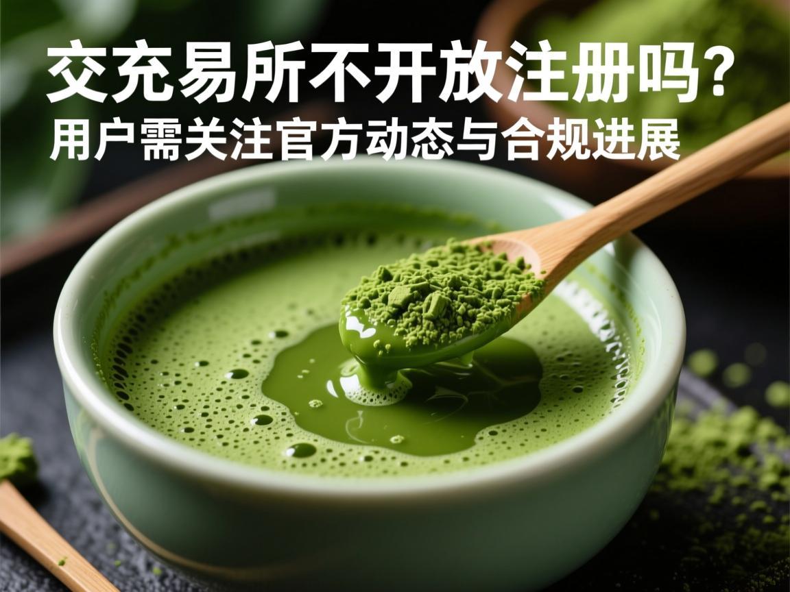 抹茶交易所不开放注册吗 用户需关注官方动态与合规进展