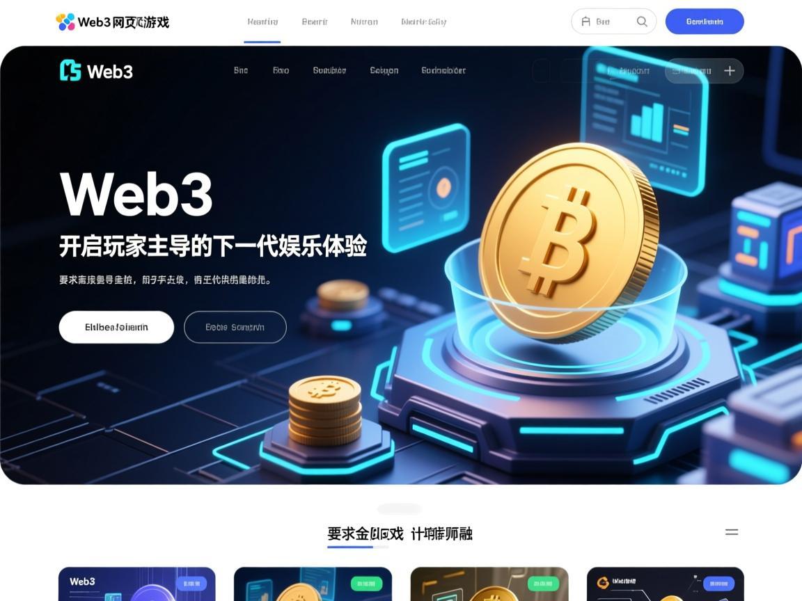 Web3网页游戏，开启玩家主导的下一代娱乐体验