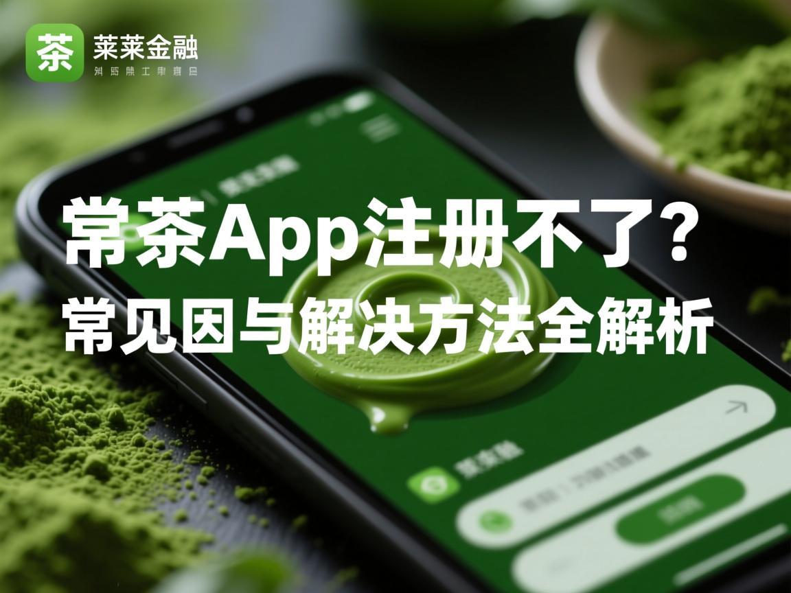 抹茶App注册不了 常见原因与解决方法全解析