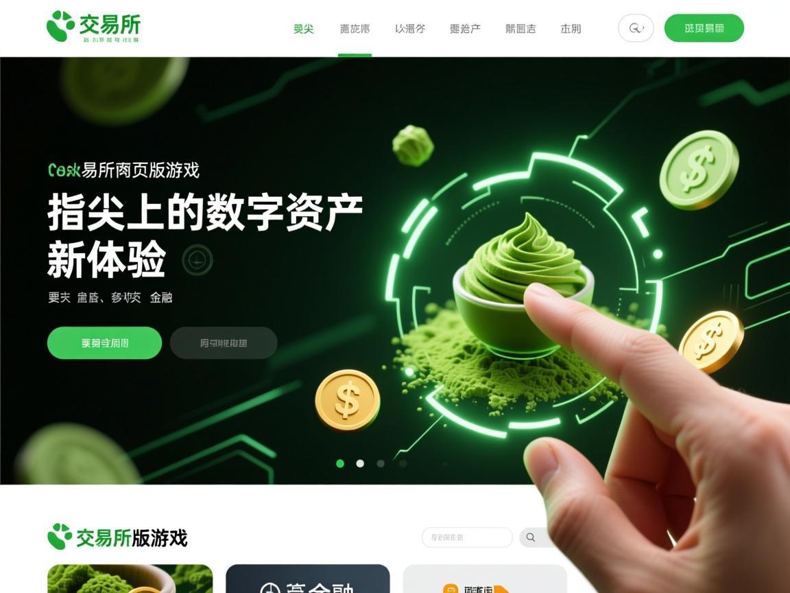 抹茶交易所网页版游戏，指尖上的数字资产新体验
