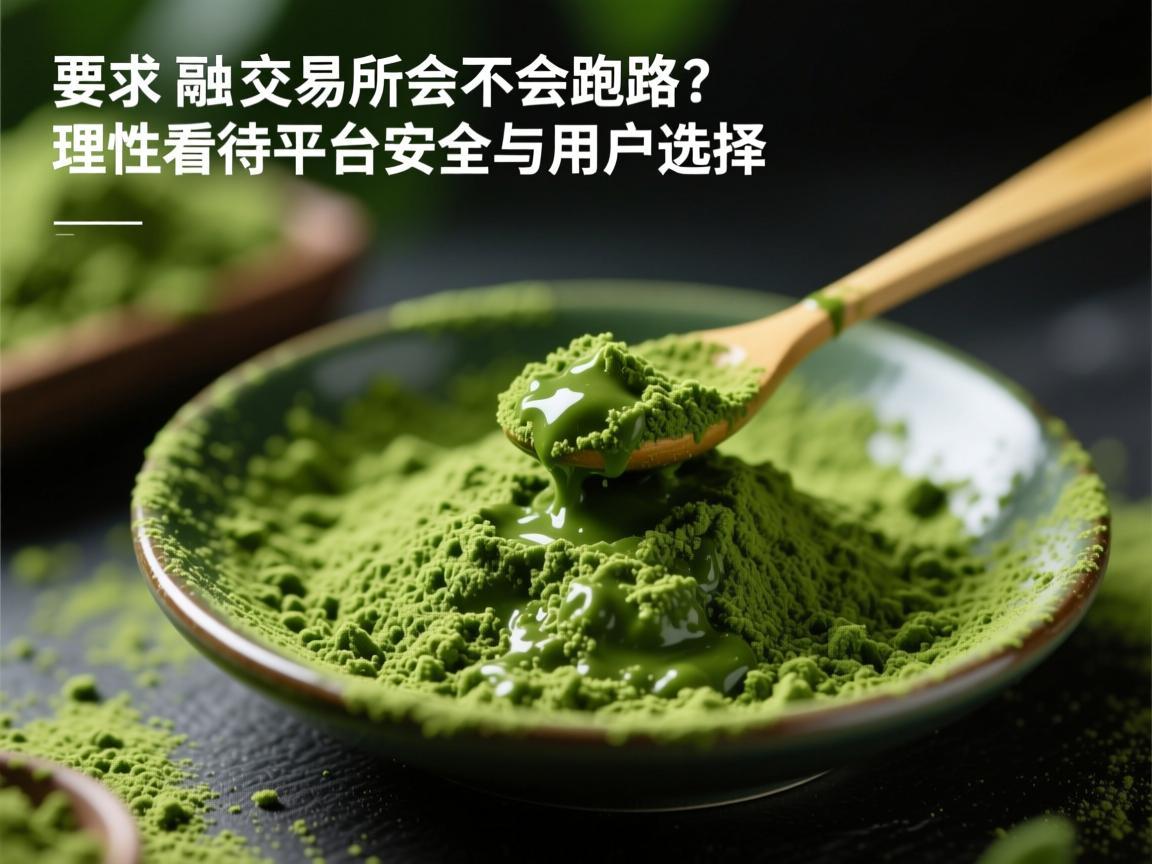 抹茶交易所会不会跑路 理性看待平台安全与用户选择