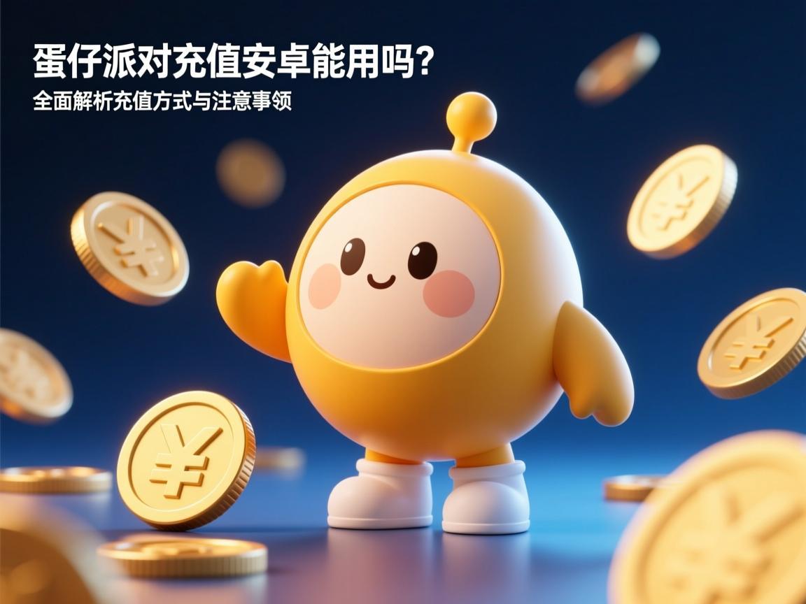 蛋仔派对币充值安卓能用吗 全面解析充值方式与注意事项