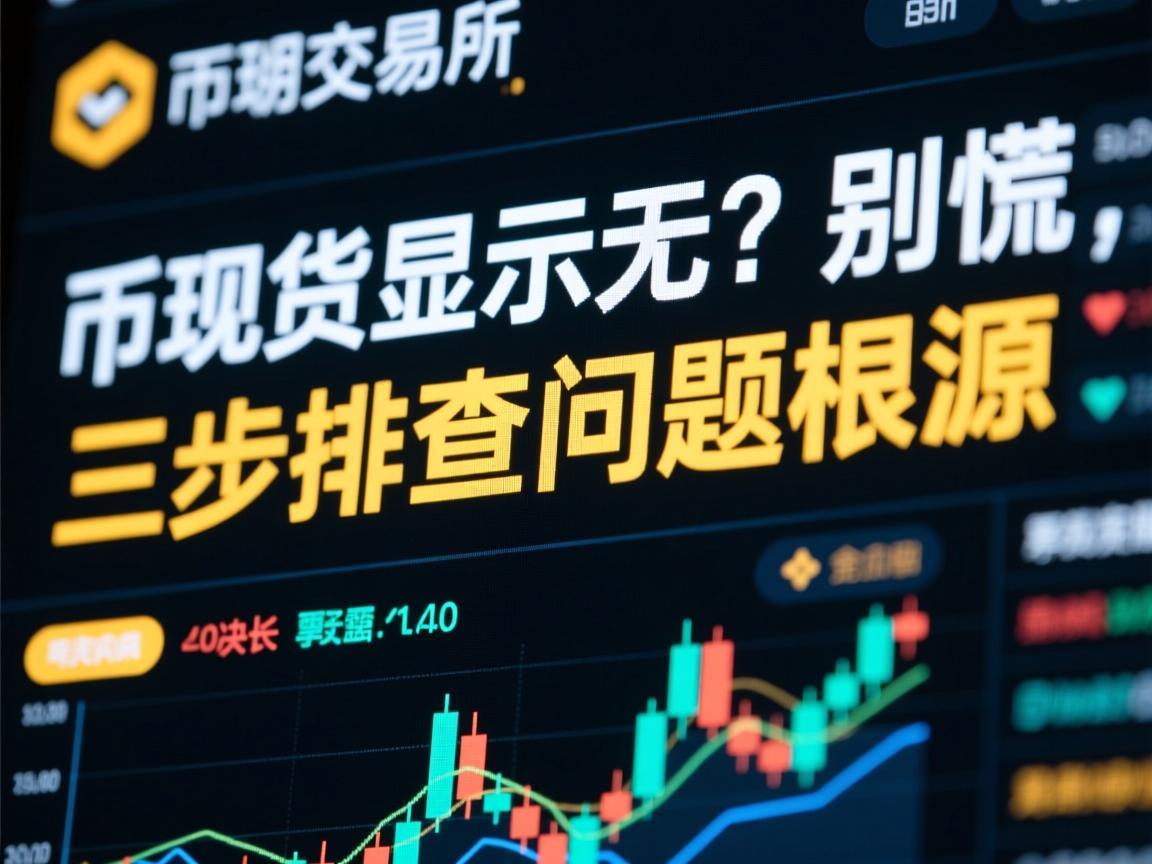 币安交易所里现货显示无 别慌，三步排查问题根源