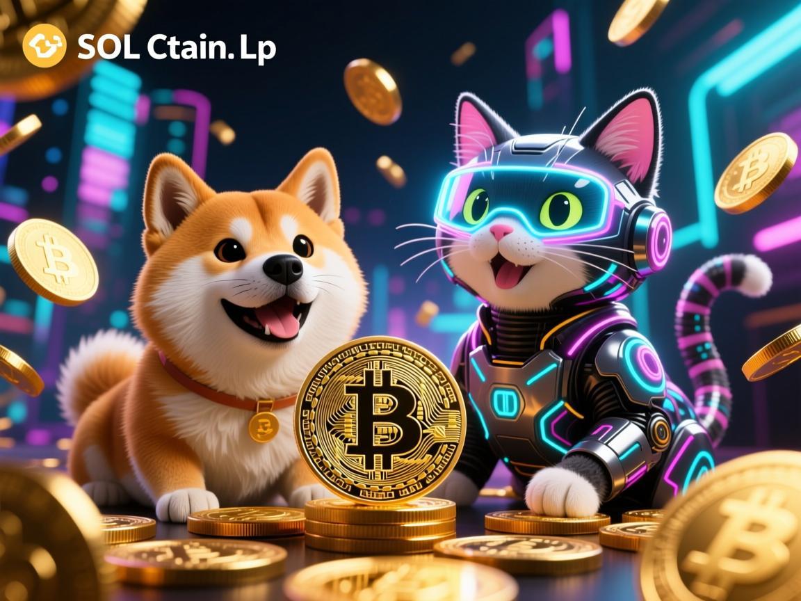 SOL链上Meme币热潮，从狗币到赛博朋克猫的狂欢与挑战