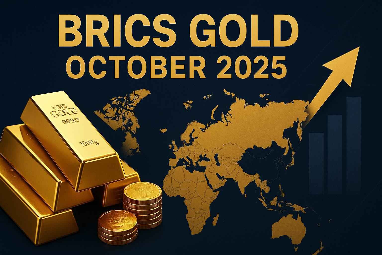 印度和南非引领金砖国家黄金购买：2025年10月官方数据