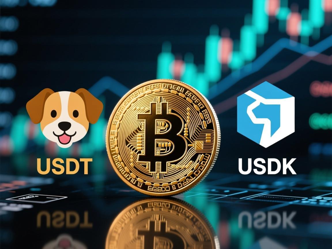 狗狗币、USDT与USDK，三大数字货币的核心区别与实用场景解析