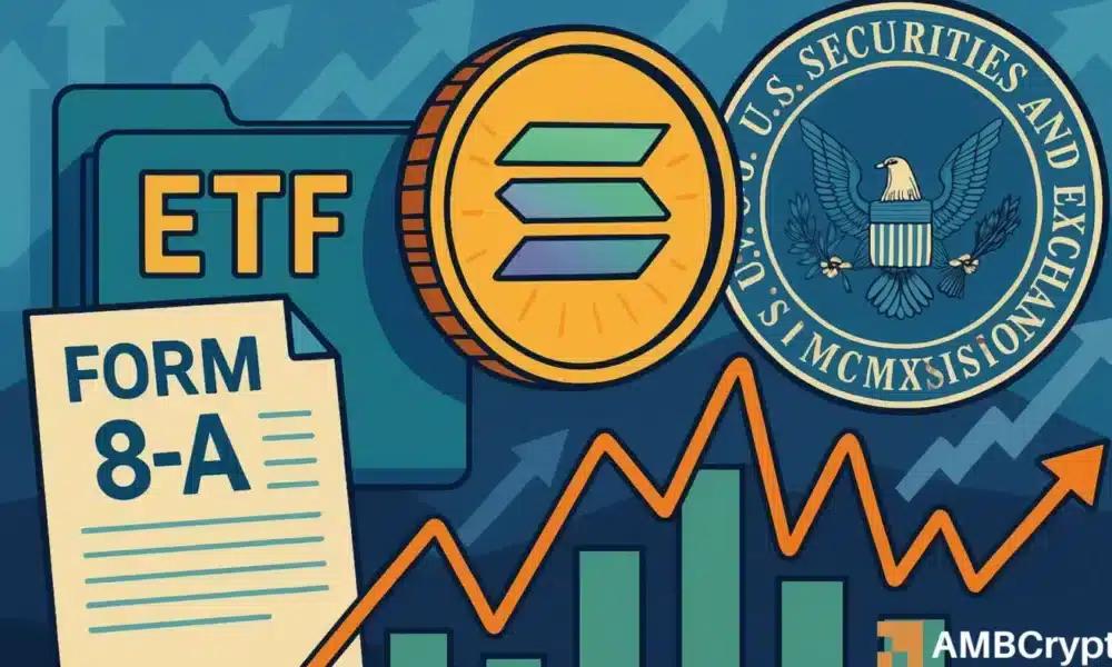VanEck的Solana ETF在向美国证券交易委员会提交8 A文件后即将推出——详情