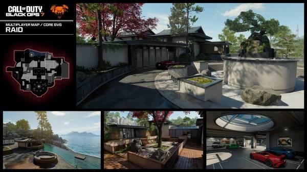 使命召唤黑色行动7突袭地图点位