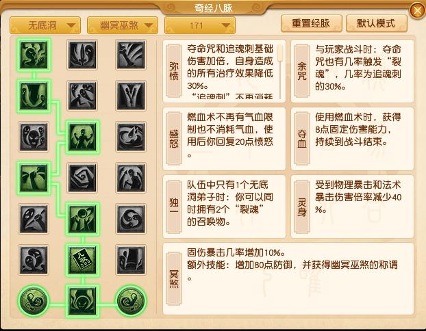 梦幻西游无底洞经脉怎么点2026