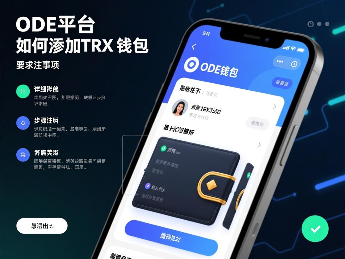 ODE平台如何添加TRX钱包，详细步骤与注意事项