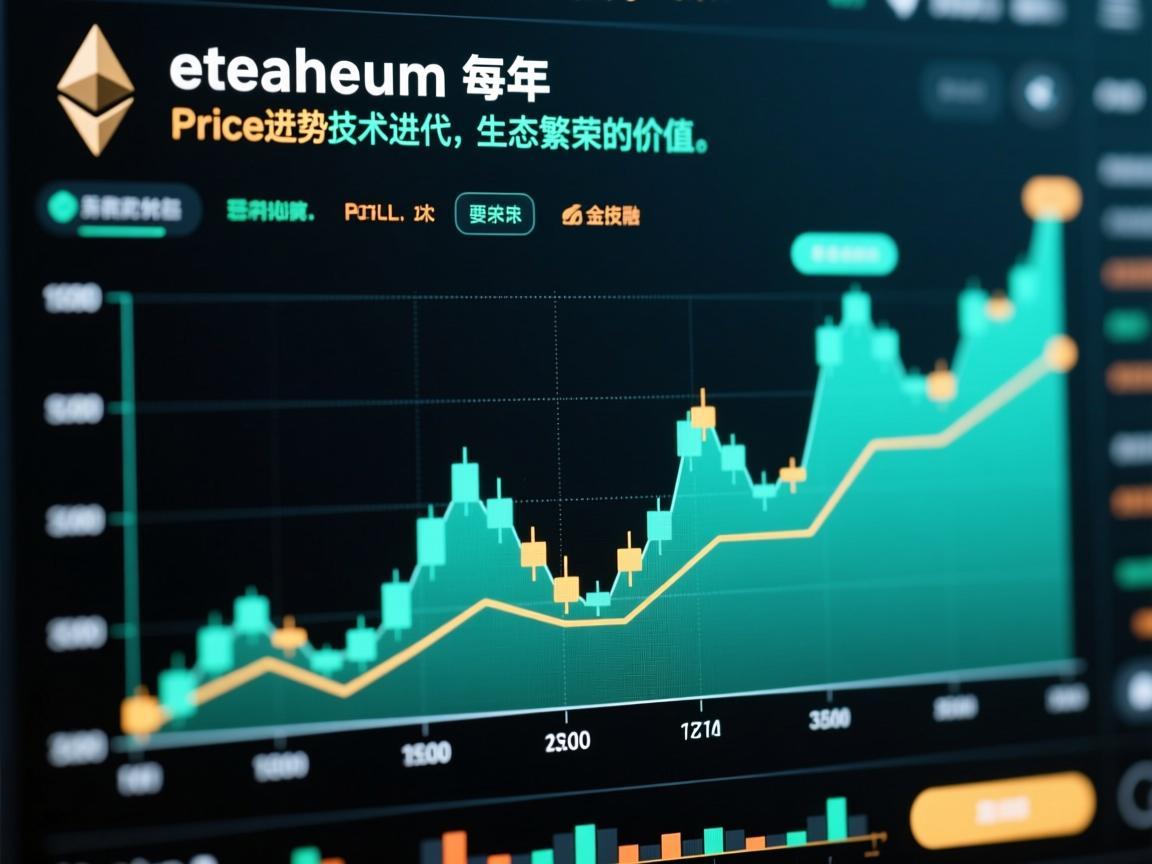 以太坊每年价格走势，从技术迭代到生态繁荣的价值曲线