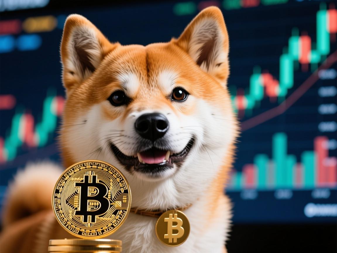 狗狗币柴犬币也略微上涨，加密市场回暖的信号