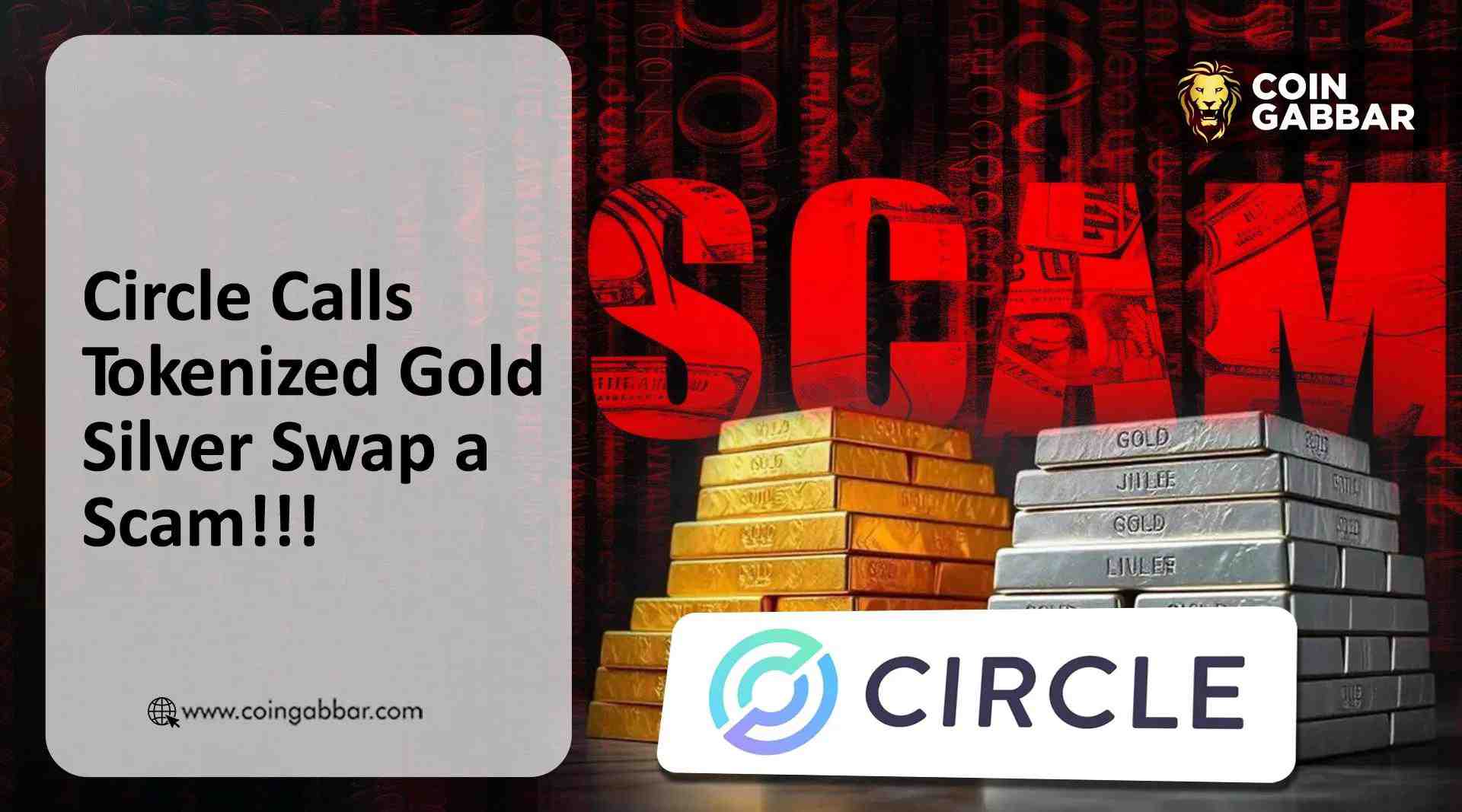 Circle Swap加密货币骗局警报：虚假黄金白银平台曝光