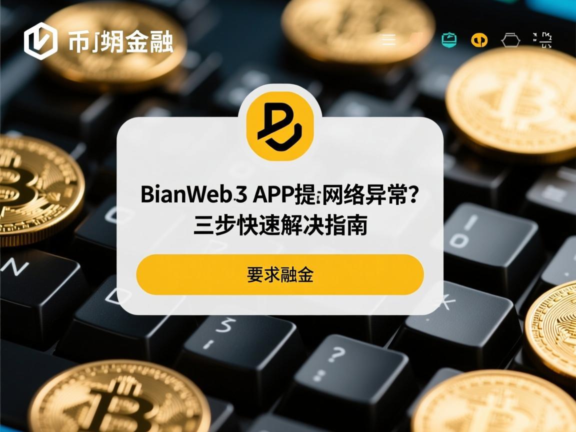 币安Web3 APP提示网络异常 三步快速解决指南