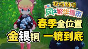牧场物语风之繁华集市全资源点在哪