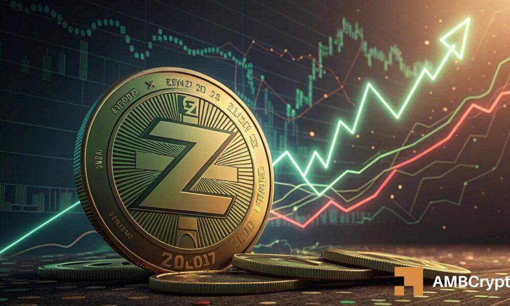 Zcash 价格飙升 9%——但买家能否维持 ZEC 的突破性涨势