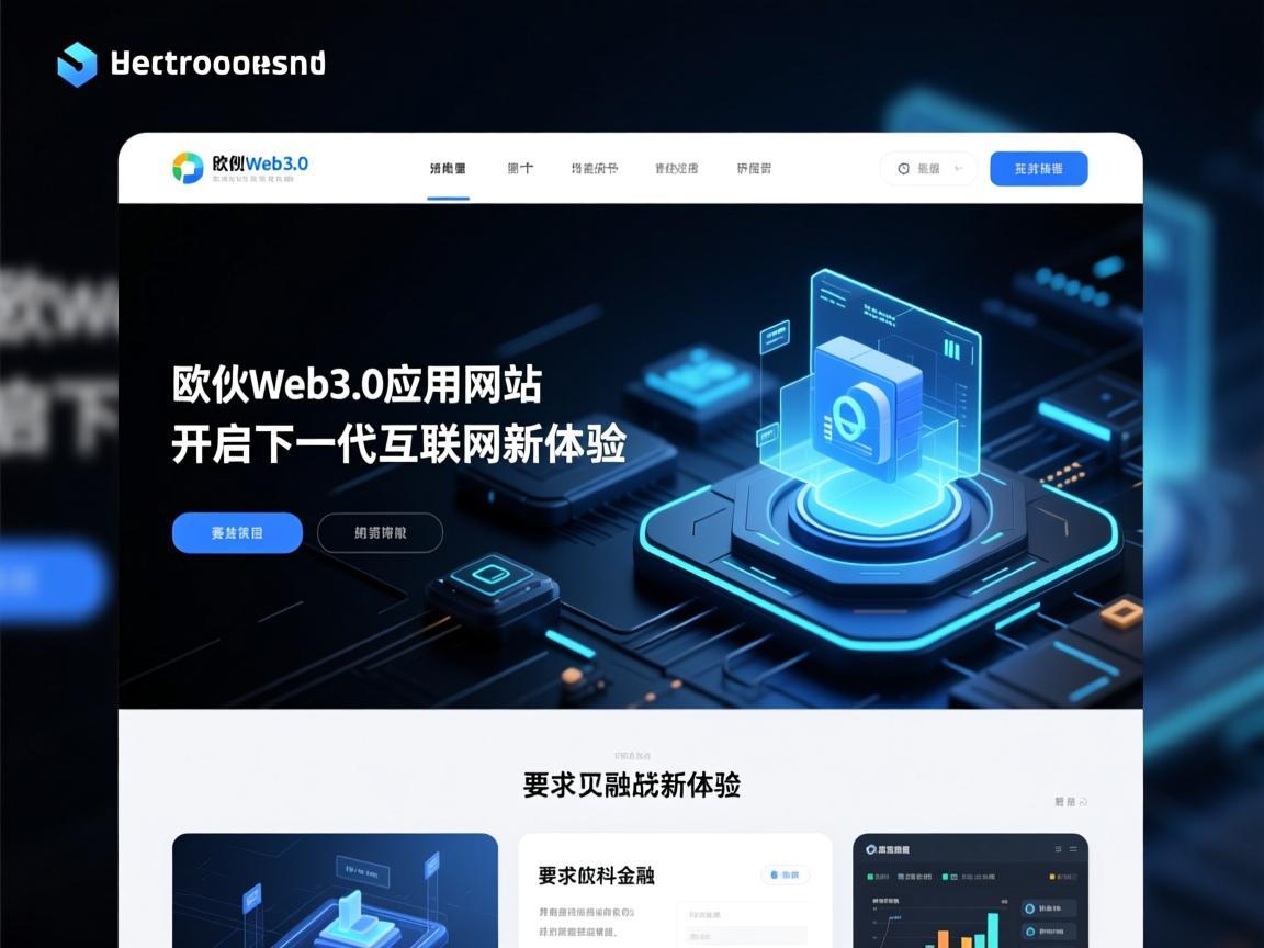 欧意Web3.0应用网站，开启下一代互联网新体验