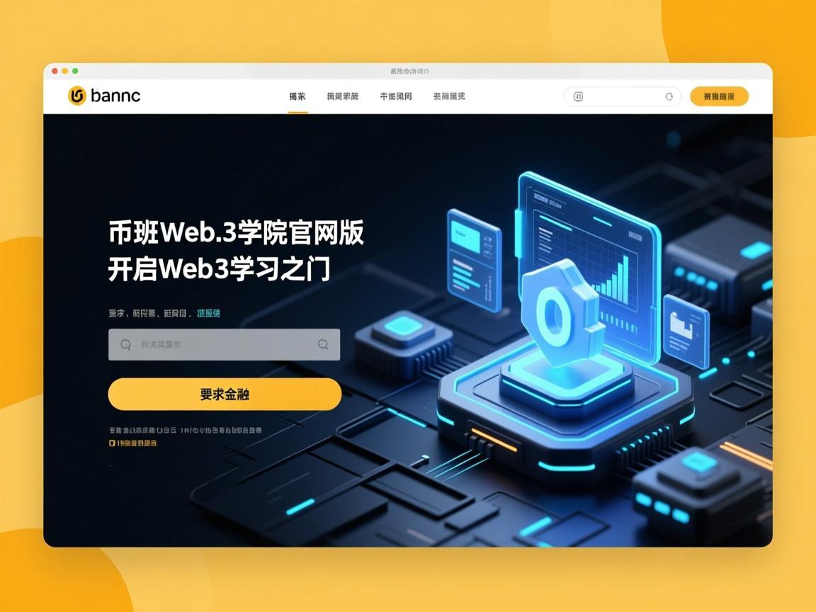 币安Web3学院官网登录网页版，开启Web3学习之门