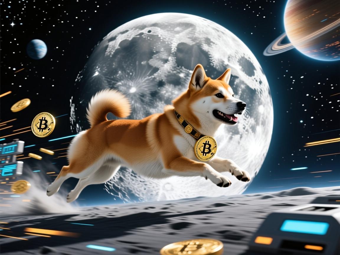 狗狗币奔月，从梗币到宇宙狂想的时代狂飙