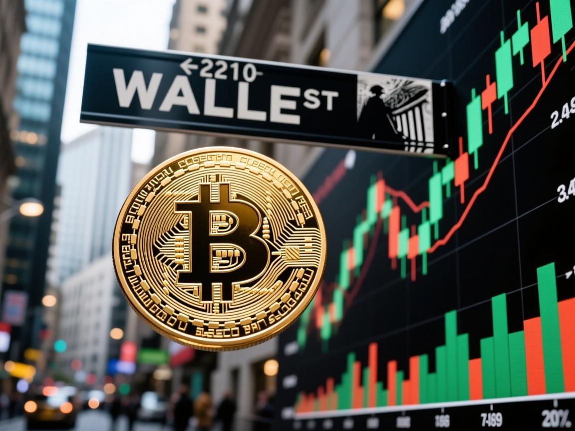 比特币华尔街价格走势最新，机构入场与宏观博弈下的新格局