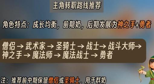 DQ7重制版 角色转职路线推荐