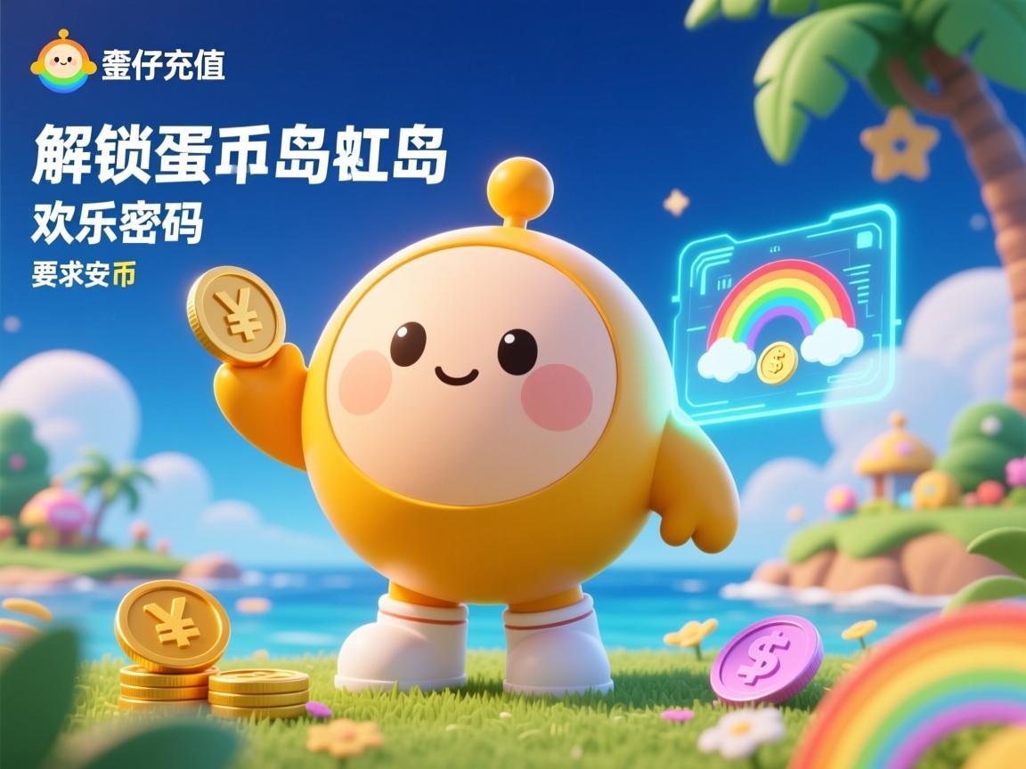 蛋仔充值安卓彩虹币，解锁蛋仔岛欢乐密码
