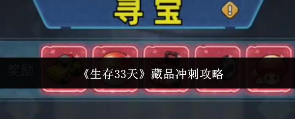 生存33天 藏品冲刺攻略
